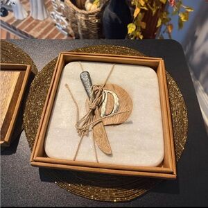 Charcuterie Board With Utensil